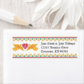 Lovebirds Retouradreslabel Etiket (Insitu)