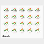 Lovebirds ronde Sticker (Vel)