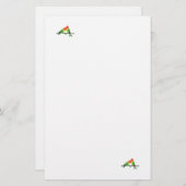 Lovebirds Stationery Briefpapier (Voorkant / Achterkant)