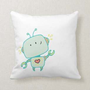 Lovebot Darling Robot Graphic iPhone Case Kussen