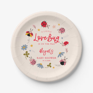 Lovebug Summer Baby shower Papieren Bordje