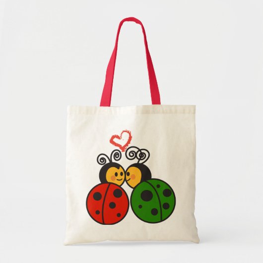lovebug tote bag (Voorkant)