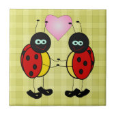 Lovebugs Picnic Tegeltje (Voorkant)