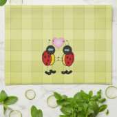 Lovebugs Picnic Theedoek (Gevouwen)