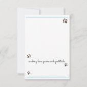 lovecats hotsprings Dank u kaart (Achterkant)