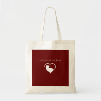 Lovecats Hotsprings 'My Heart' winkelen Tote Bag