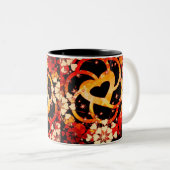 LoveCircler Mok/Drinkwares Tweekleurige Koffiemok (Voorkant rechts)