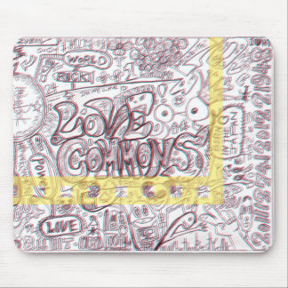 LOVECOMMONS　マウスパッド MUISMAT