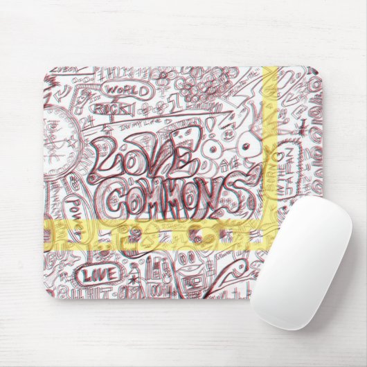 LOVECOMMONS　マウスパッド MUISMAT (Met muis)