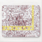 LOVECOMMONS　マウスパッド MUISMAT (Voorkant)