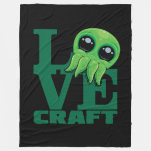 Lovecraft Baby Cthulhu Design – Spookachtige Schat Fleece Deken