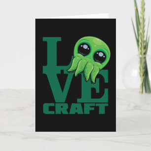 Lovecraft Baby Cthulhu Design – Spookachtige Schat Kaart
