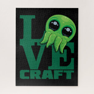 Lovecraft Baby Cthulhu Design – Spookachtige Schat Legpuzzel