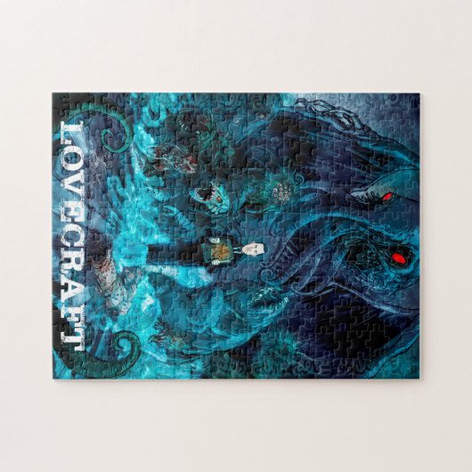 Lovecraft Creature puzzel (Horizontaal)