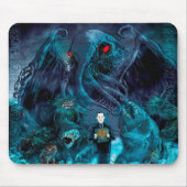Lovecraft in the mist mouse pad muismat (Voorkant)