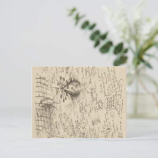 Lovecraft Postcard Feestdagenkaart (Staand voorkant)