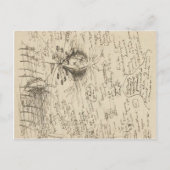 Lovecraft Postcard Feestdagenkaart (Voorkant)