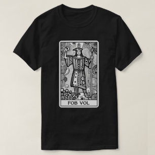 LOVECRAFT STIJL THE FOOL TAROT KAART TEE T-SHIRT