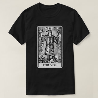 LOVECRAFT STYLE THE FOOL TAROT CARD TEE  T-SHIRT
