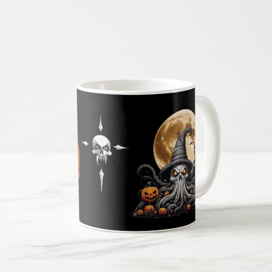 Lovecraft & Vampires Coffee Mok (Voorkant rechts)