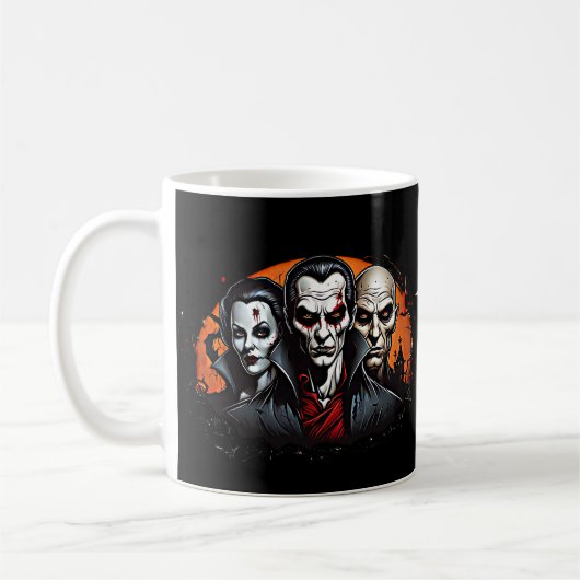 Lovecraft & Vampires Coffee Mok (Links)