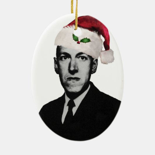 Lovecraft Xmas Keramisch Ornament (Achterkant)