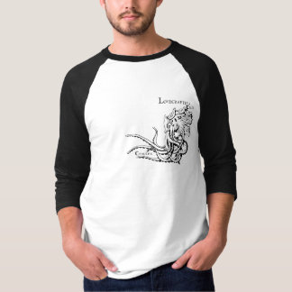 Lovecraftiaan Flair-Shirt: Cthulhu 2 zwarte inkt T-shirt