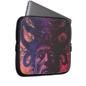 Lovecraftiaanse Donkere Fantasie Laptop Sleeve (Voorkant Rechts)