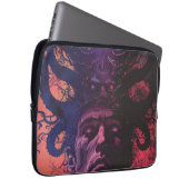 Lovecraftiaanse Donkere Fantasie Laptop Sleeve (Voorkant Rechts)