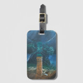 Lovecraftian-bagagelabel Bagagelabel (Voorkant (verticaal))