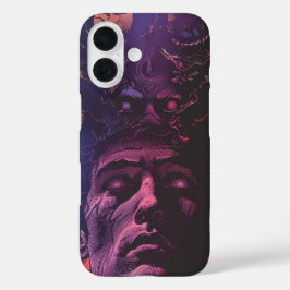 Lovecraftian Dark Fantasy iPhone 16 Hoesje