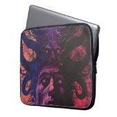 Lovecraftian Dark Fantasy Laptop Sleeve (Voorkant Links)