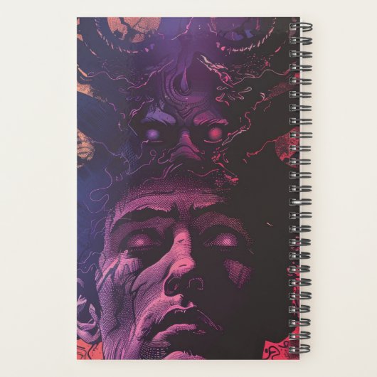 Lovecraftian Dark Fantasy Planner (Achterkant)