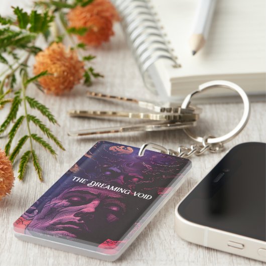 Lovecraftian Dark Fantasy Sleutelhanger (Voorkant Rechts)
