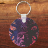 Lovecraftian Dark Fantasy Sleutelhanger (Achterkant)