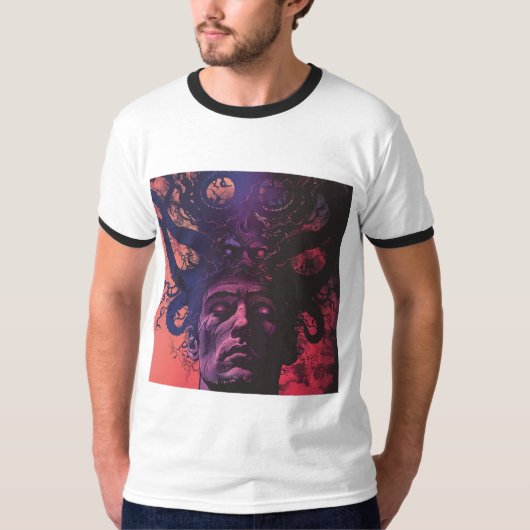 Lovecraftian Dark Fantasy T-shirt (Voorkant)