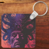 Lovecraftian Donkere fantasie Sleutelhanger (Achterkant)