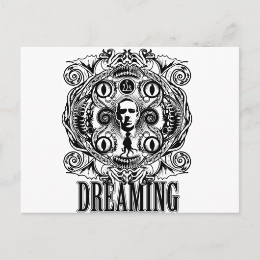 Lovecraftian Dreams Briefkaart (Voorkant)