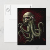 Lovecraftian Horror Briefkaart (Voorkant / Achterkant)