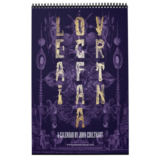 Lovecraftiana Calendar Kalender (Hoes)