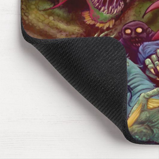 Lovecraft's schaduw over Insmouth-muispad Muismat (Hoek)