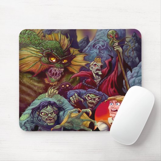 Lovecraft's schaduw over Insmouth-muispad Muismat (Met muis)