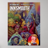Lovecraft's schaduw over Insmouth poster (Voorkant)