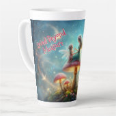 Loved Beyond Measure Gepersonaliseerde Fairy Latte Mok (Linkerhoek)