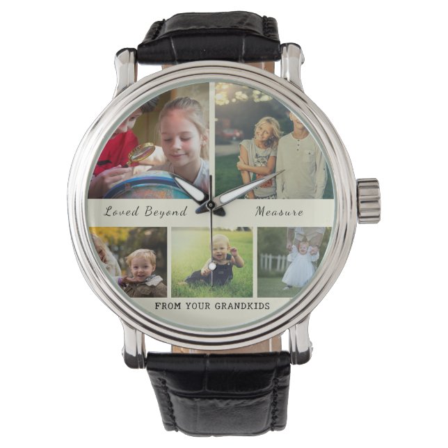 Loved Beyond Measure – Grandparents Day Watch Horloge (Voorkant)