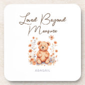 Loved Beyond Measure Latte Mok Bier Onderzetter (Voorkant)