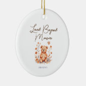 Loved Beyond Measure Latte Mok Keramisch Ornament (Rechts)