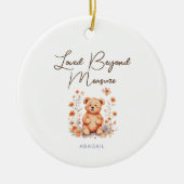 Loved Beyond Measure Latte Mok Keramisch Ornament (Voorkant)