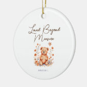 Loved Beyond Measure Latte Mok Keramisch Ornament (Links)