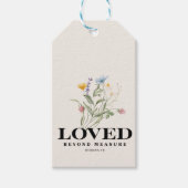 Loved Beyond Measure – Romans 5:8 Christian Bible  Cadeaulabel (Voorkant)